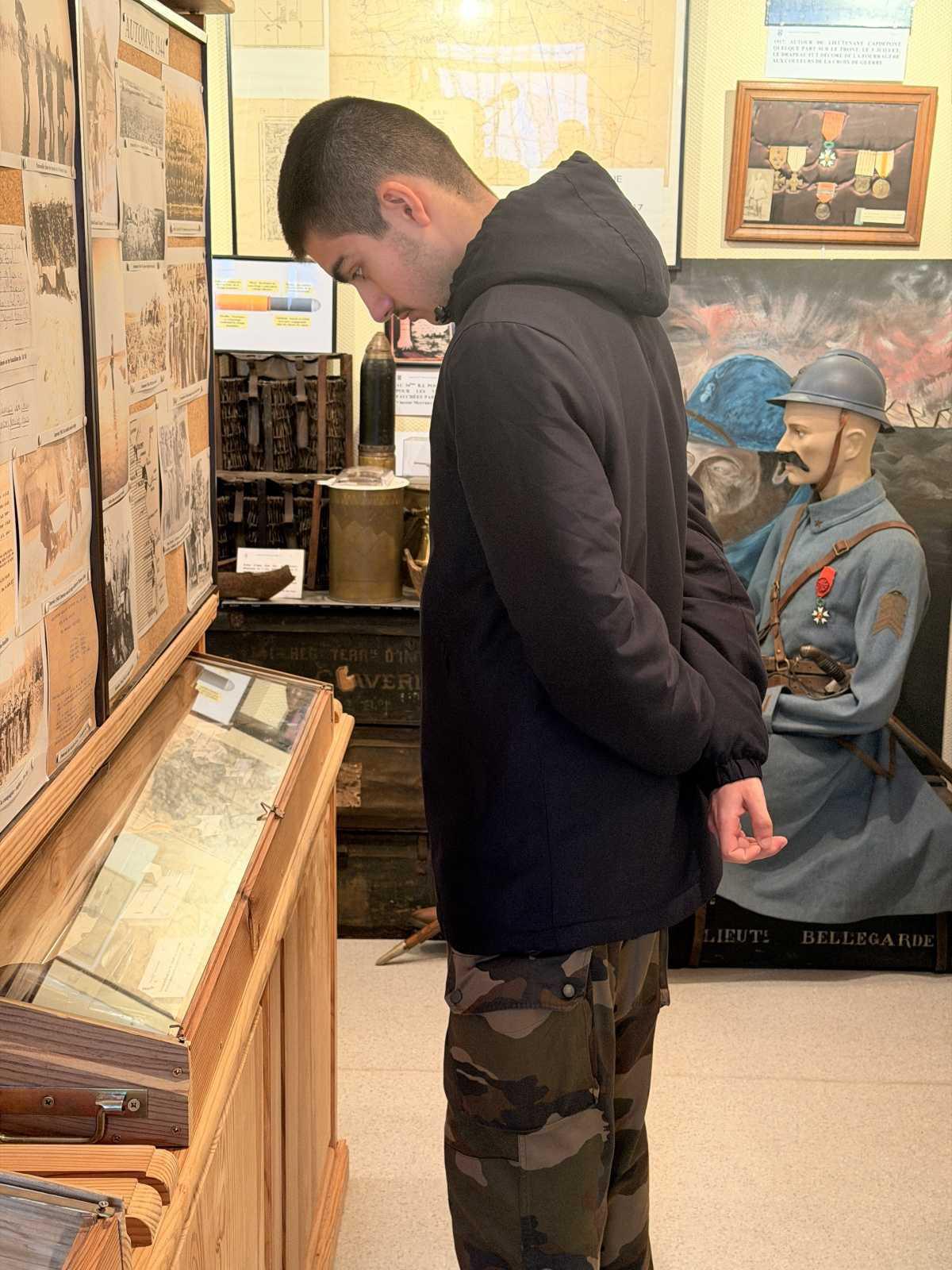 4ème jour de la semaine de formation des Cadets de la Gendarmerie des Landes