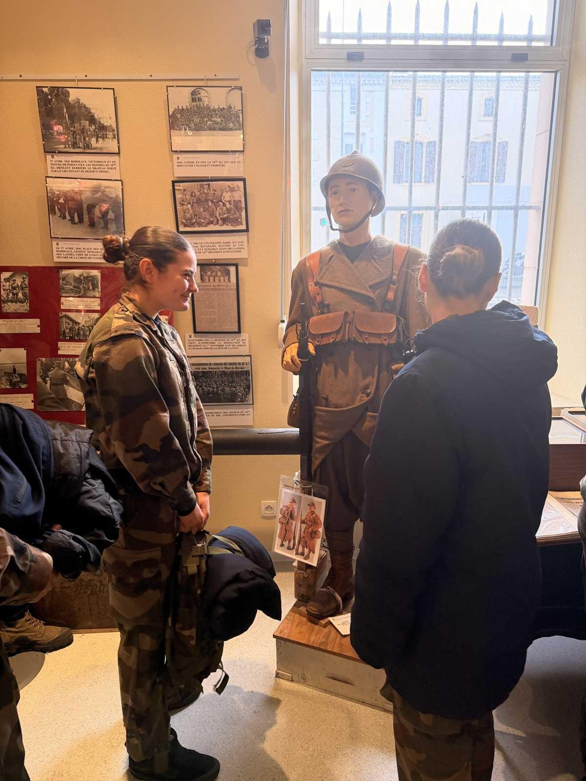 4ème jour de la semaine de formation des Cadets de la Gendarmerie des Landes