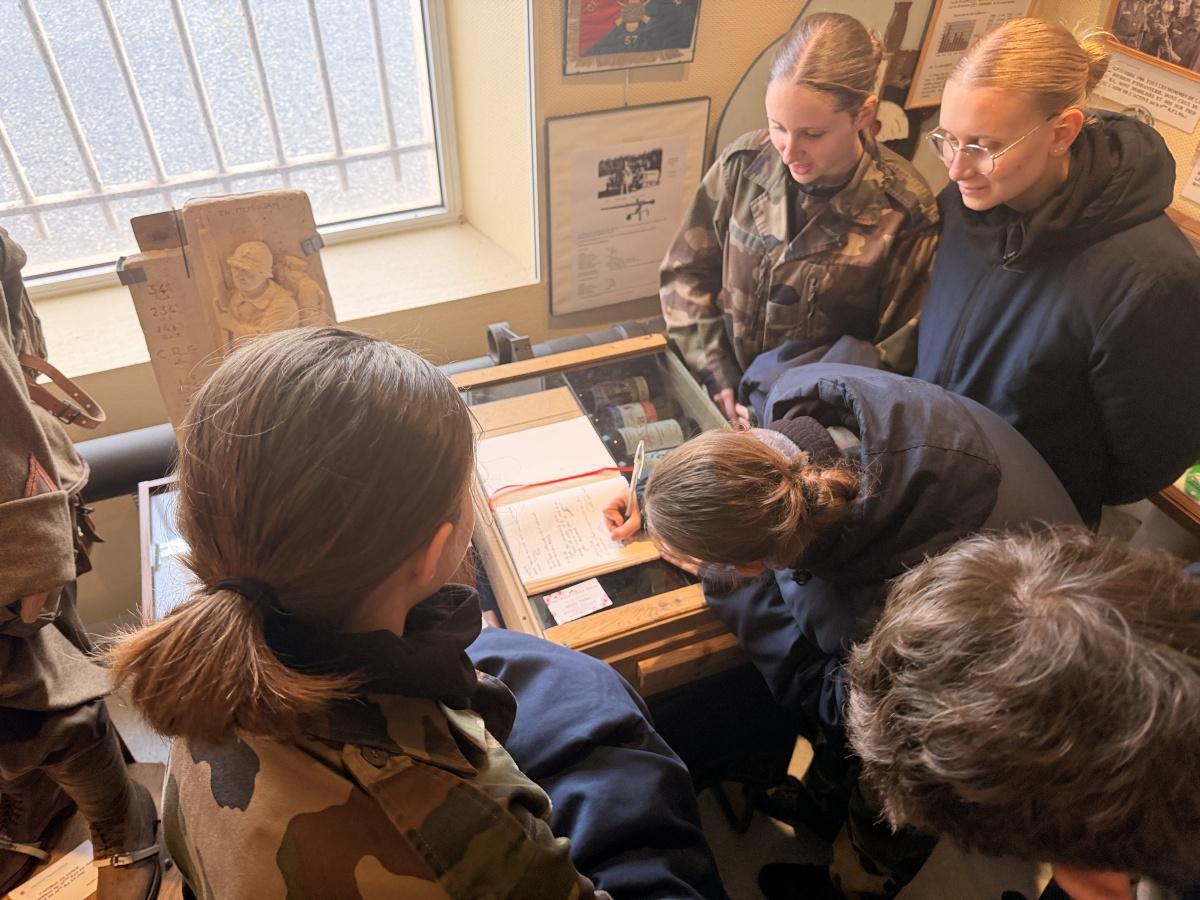 4ème jour de la semaine de formation des Cadets de la Gendarmerie des Landes