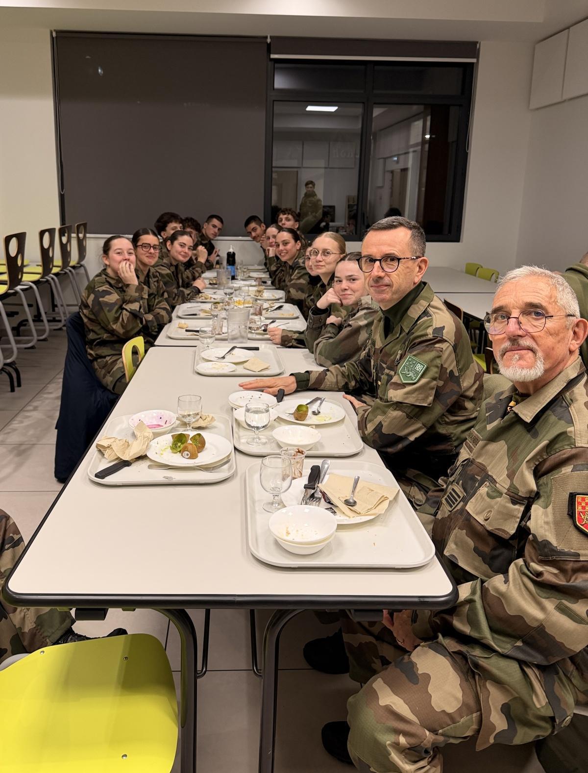 4ème jour de la semaine de formation des Cadets de la Gendarmerie des Landes
