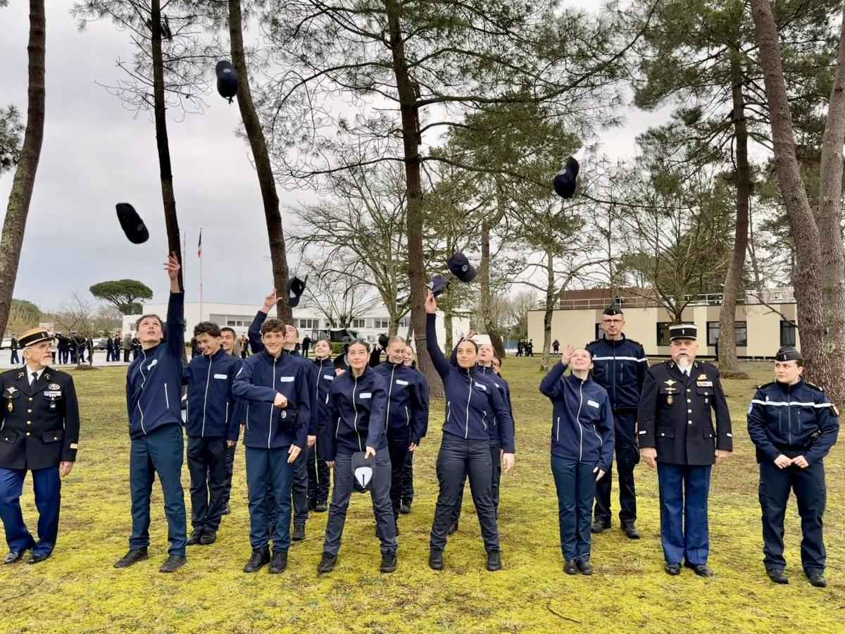 5ème jour de la semaine de formation des Cadets de la Gendarmerie des Landes