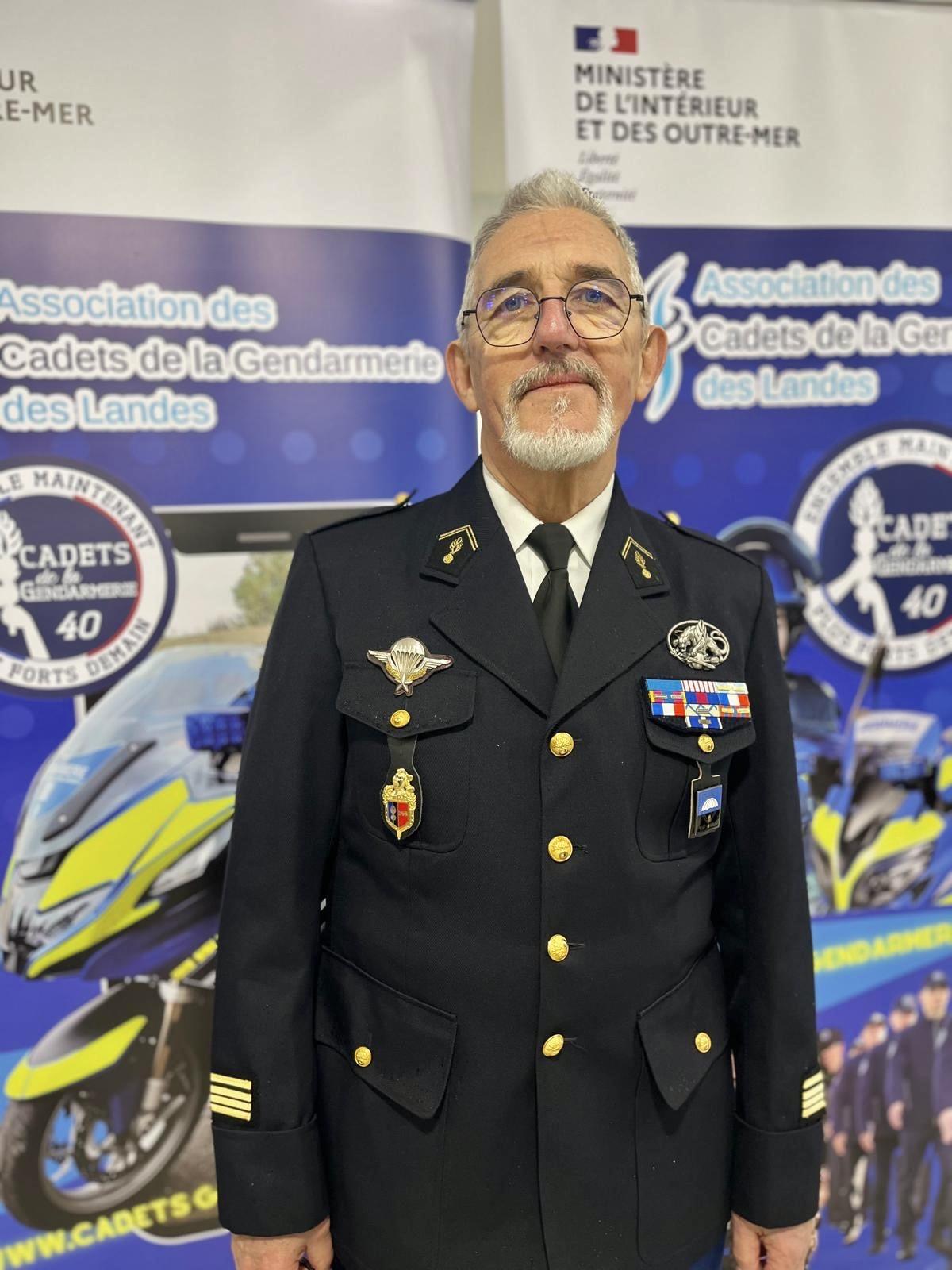 5ème jour de la semaine de formation des Cadets de la Gendarmerie des Landes