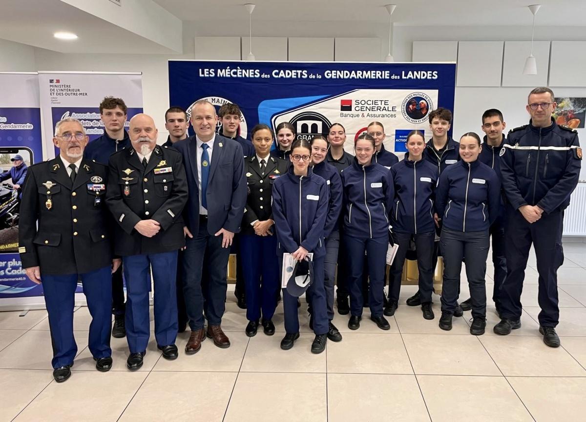 5ème jour de la semaine de formation des Cadets de la Gendarmerie des Landes 5ème jour de la semaine de formation des Cadets de la Gendarmerie des Landes