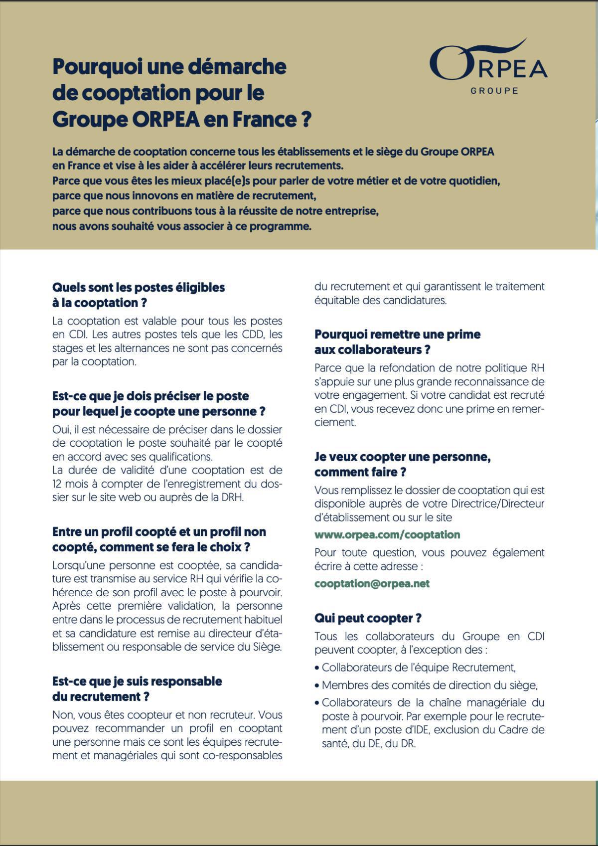 Prime de cooptation Prime de cooptation