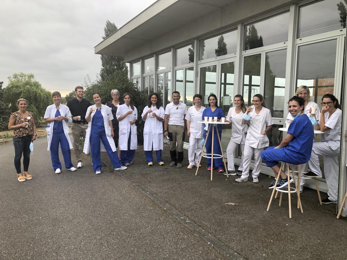 Déjeuner à la PML Déjeuner à la PML