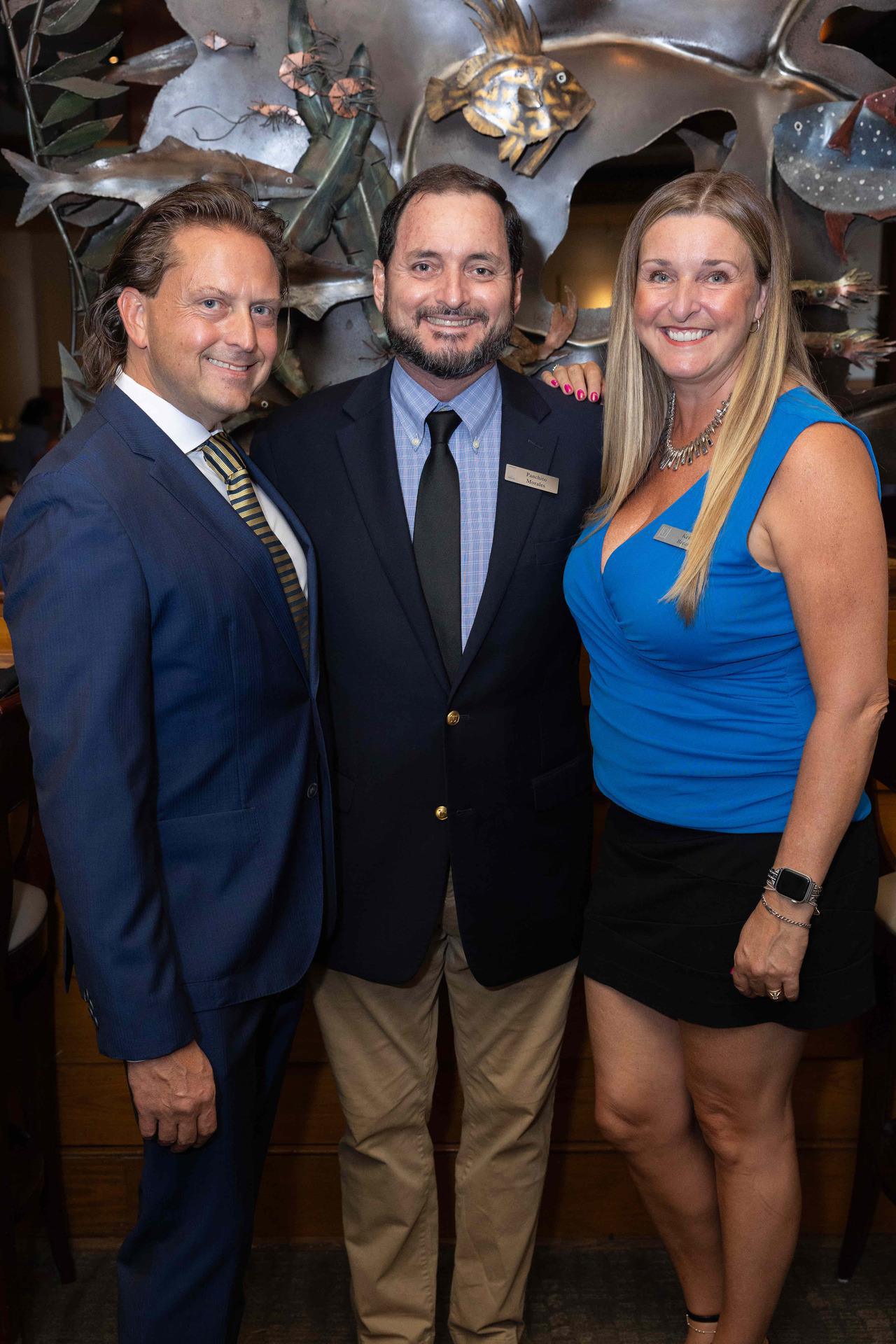 Scott Breard, Panchito Morales, and Kelly Breard