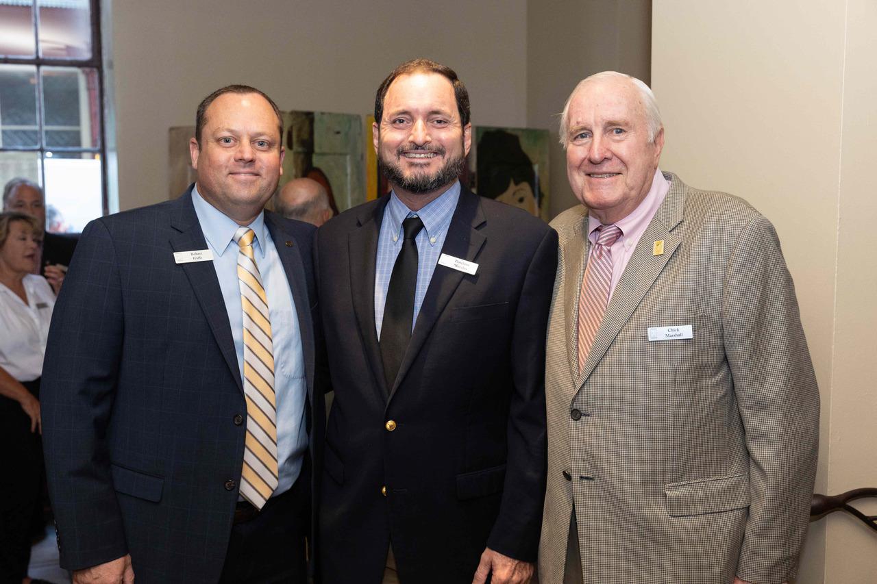 Robert Hufft, Panchito Morales, and Chick Marshall