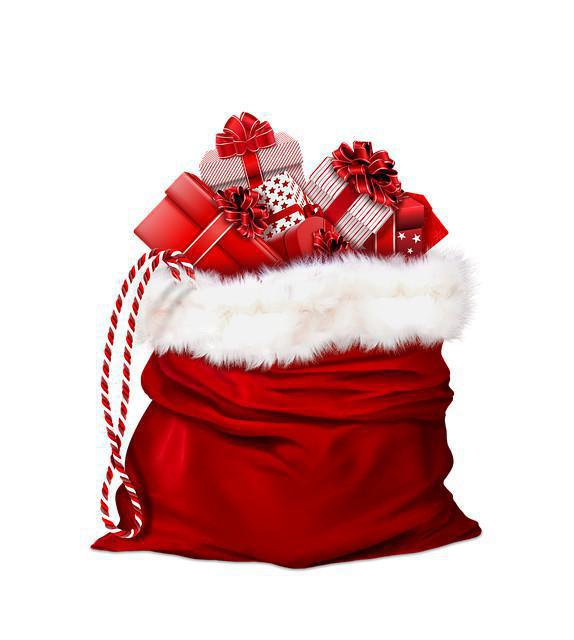 Distribution des colis de Noël