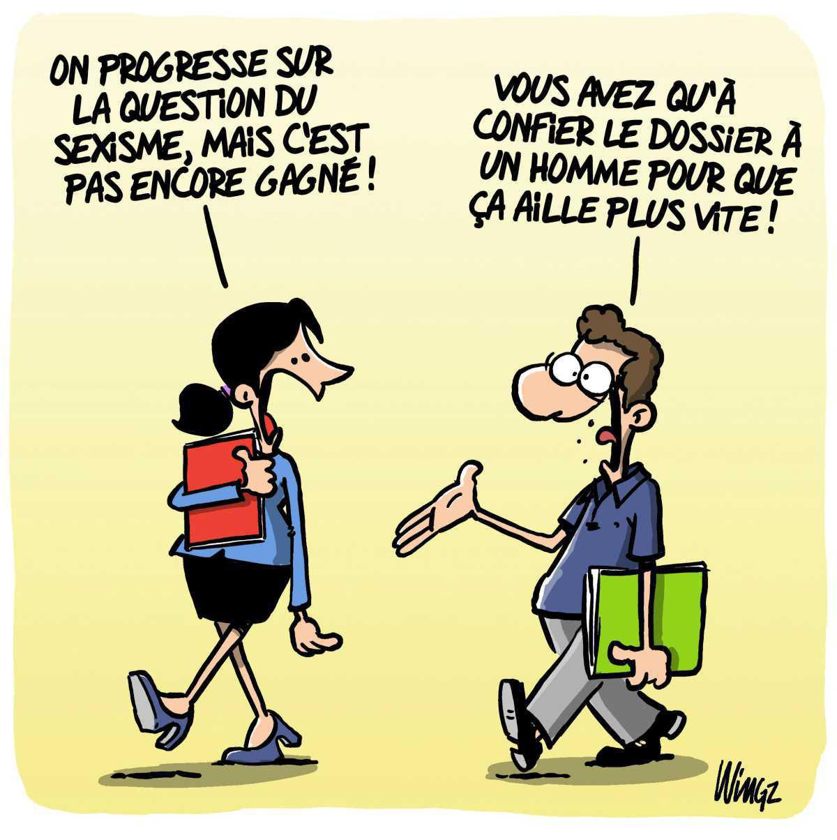 Plafond de verre? Pas partout!