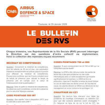 Le Bulletin des RVS