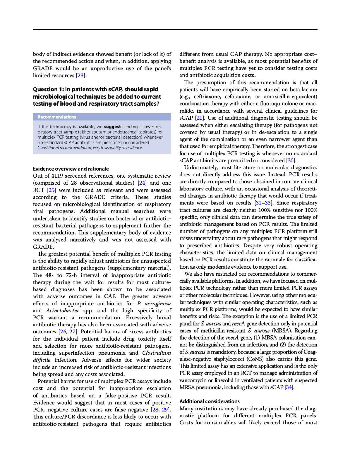 ERS/ESICM/ESCMID/ALAT guidelines for the management of severe community-acquired pneumonia