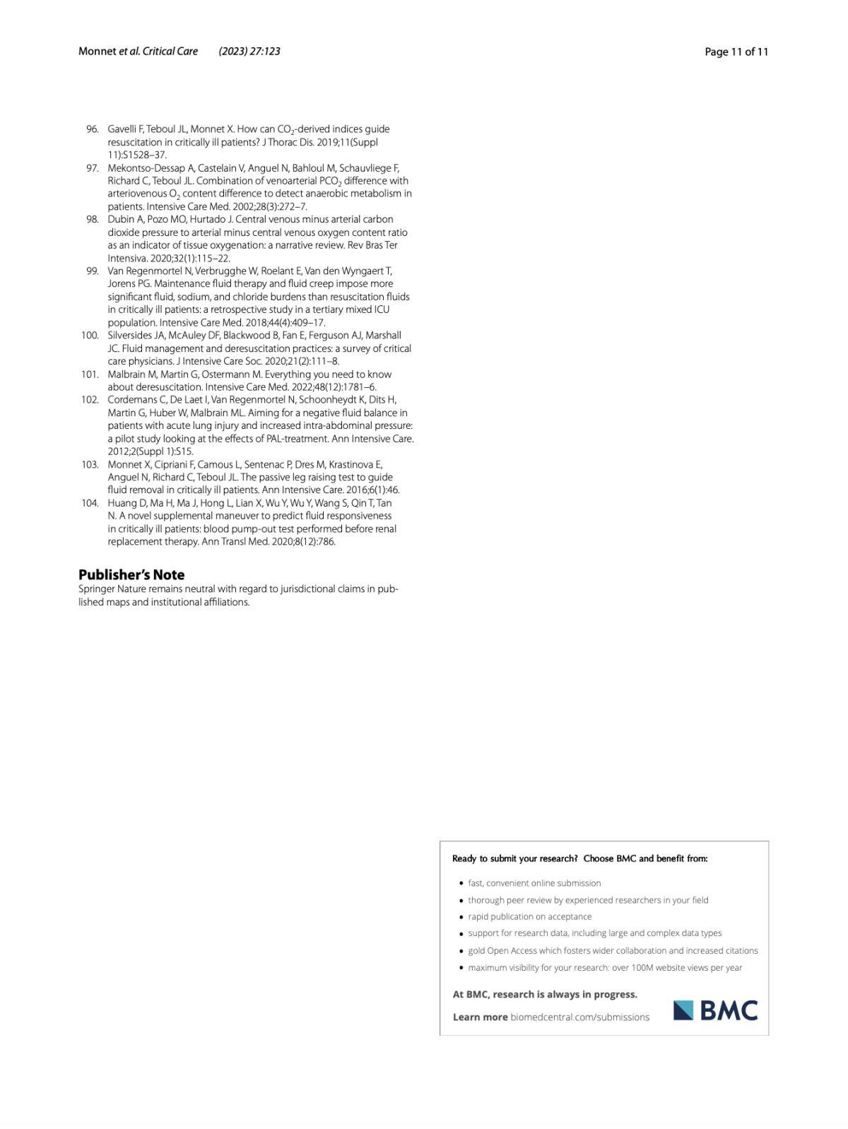 How I personalize fluid therapy in septic shock?