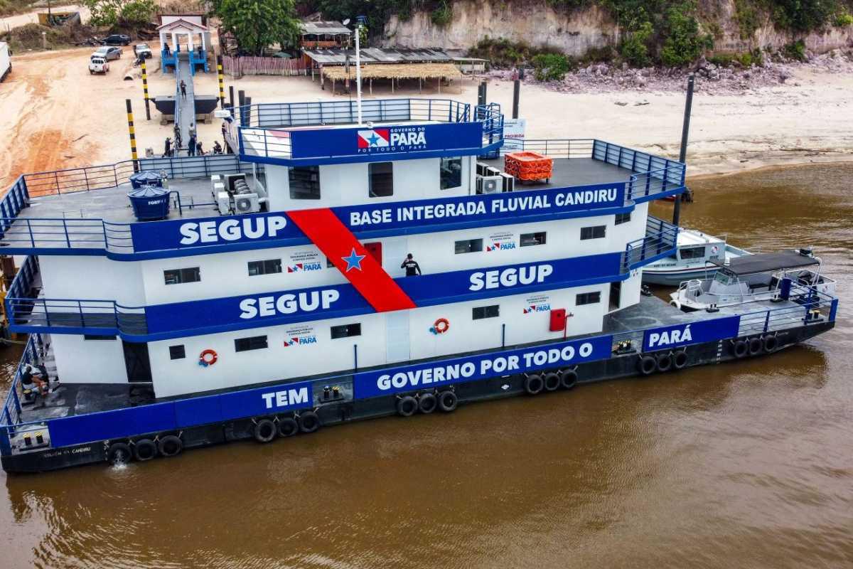 Fiscalização em base fluvial integrada resulta na apreensão de mais de 20 quilos de entorpecentes no Baixo Amazonas.