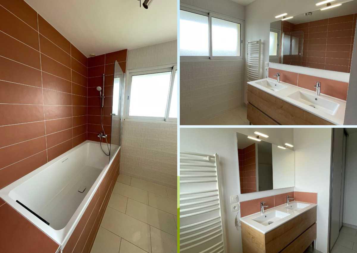 Une rénovation intérieure salle de bain aux alentours de Pau Une rénovation intérieure salle de bain aux alentours de Pau