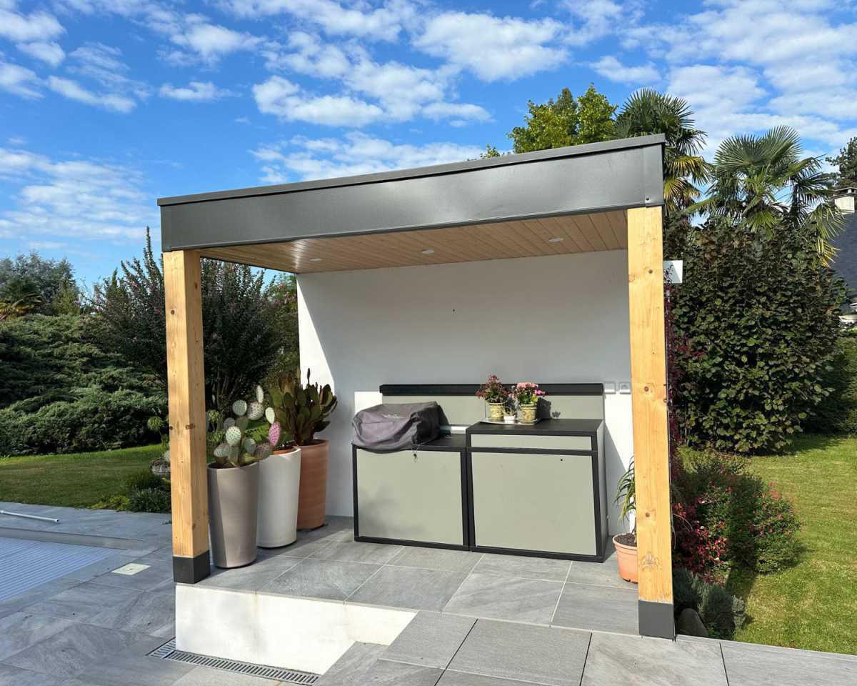 Création d'un Pool House Création d'un Pool House