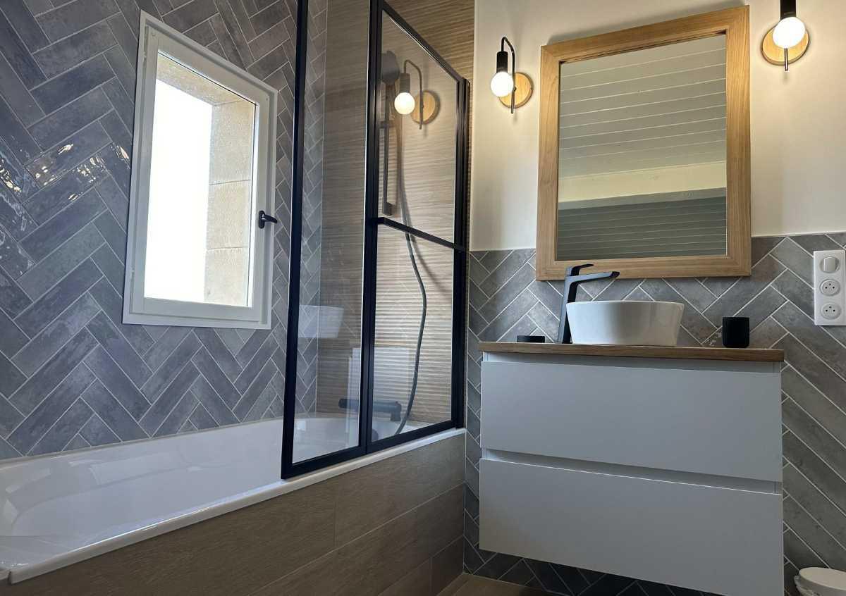 Rénovation d'une salle de bain à Idron Rénovation d'une salle de bain à Idron