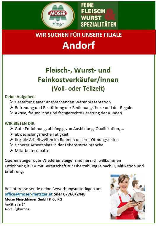 Moser Stelleninserate