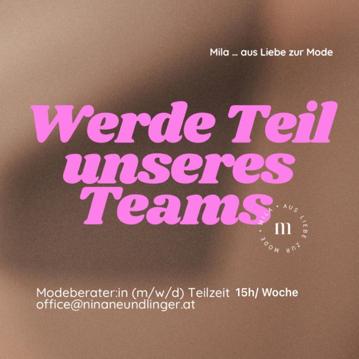 mila Stelleninserat