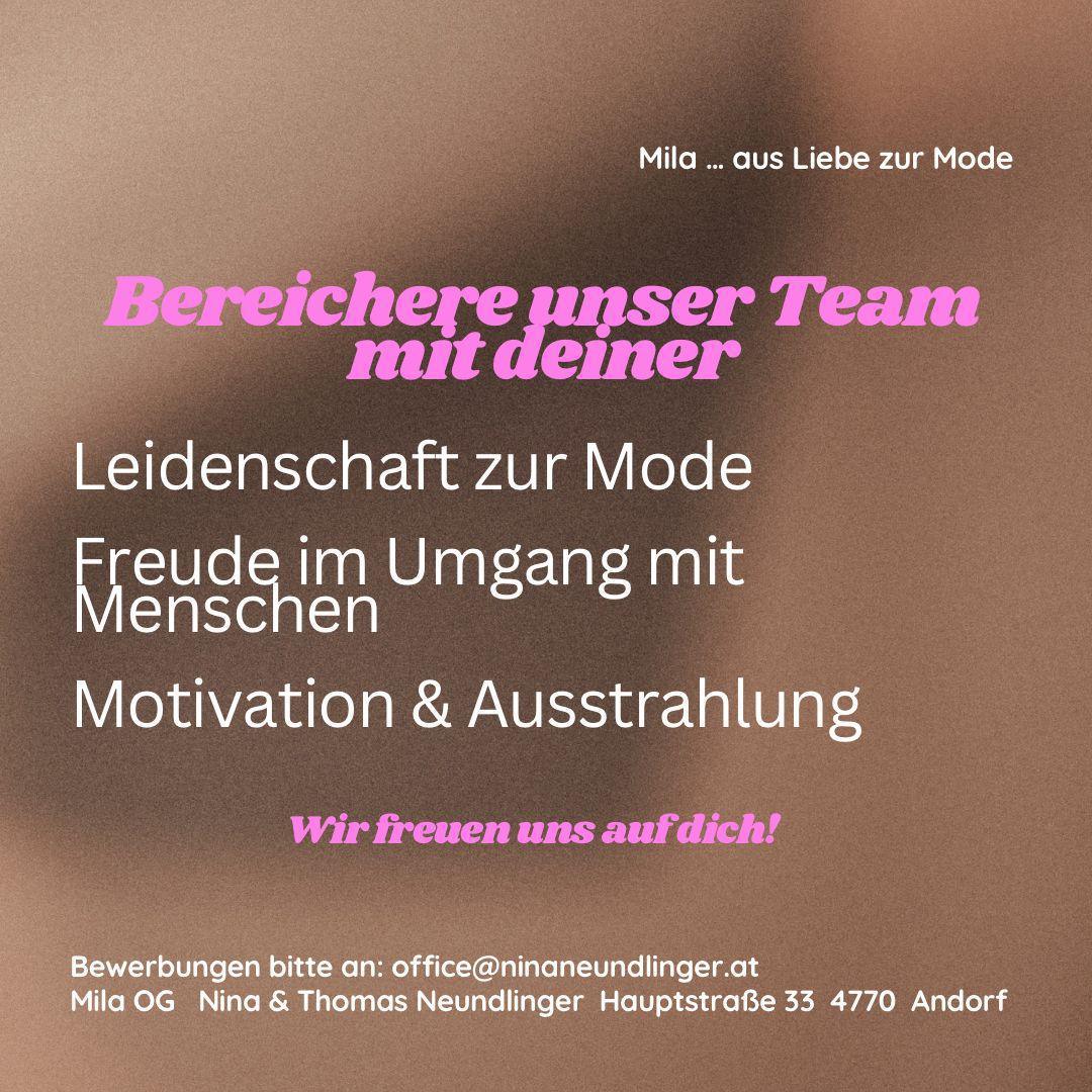 mila Stelleninserat