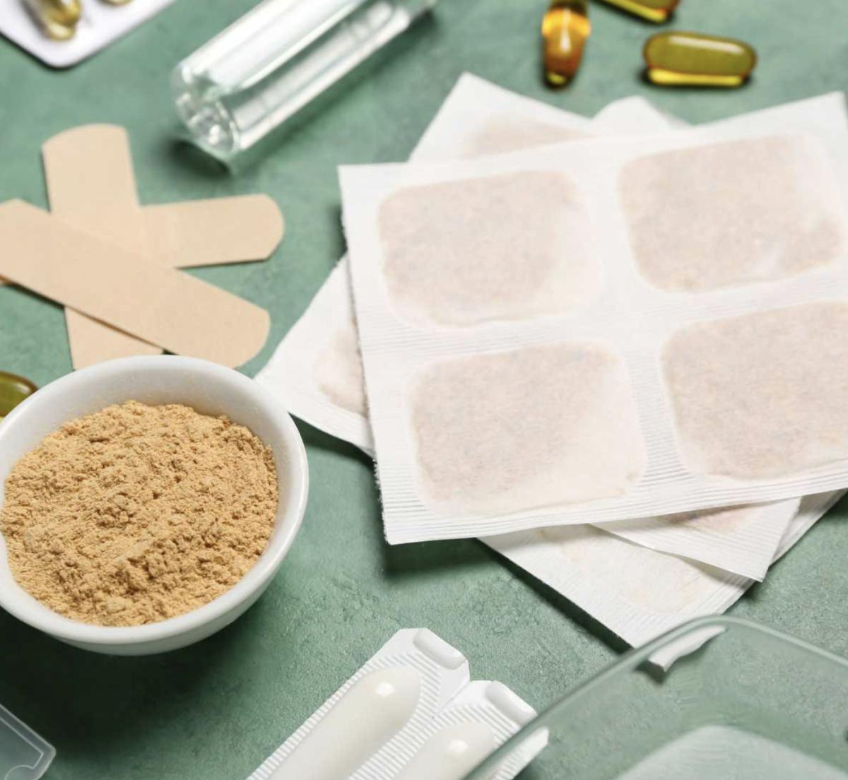Mustard respiratory poultice