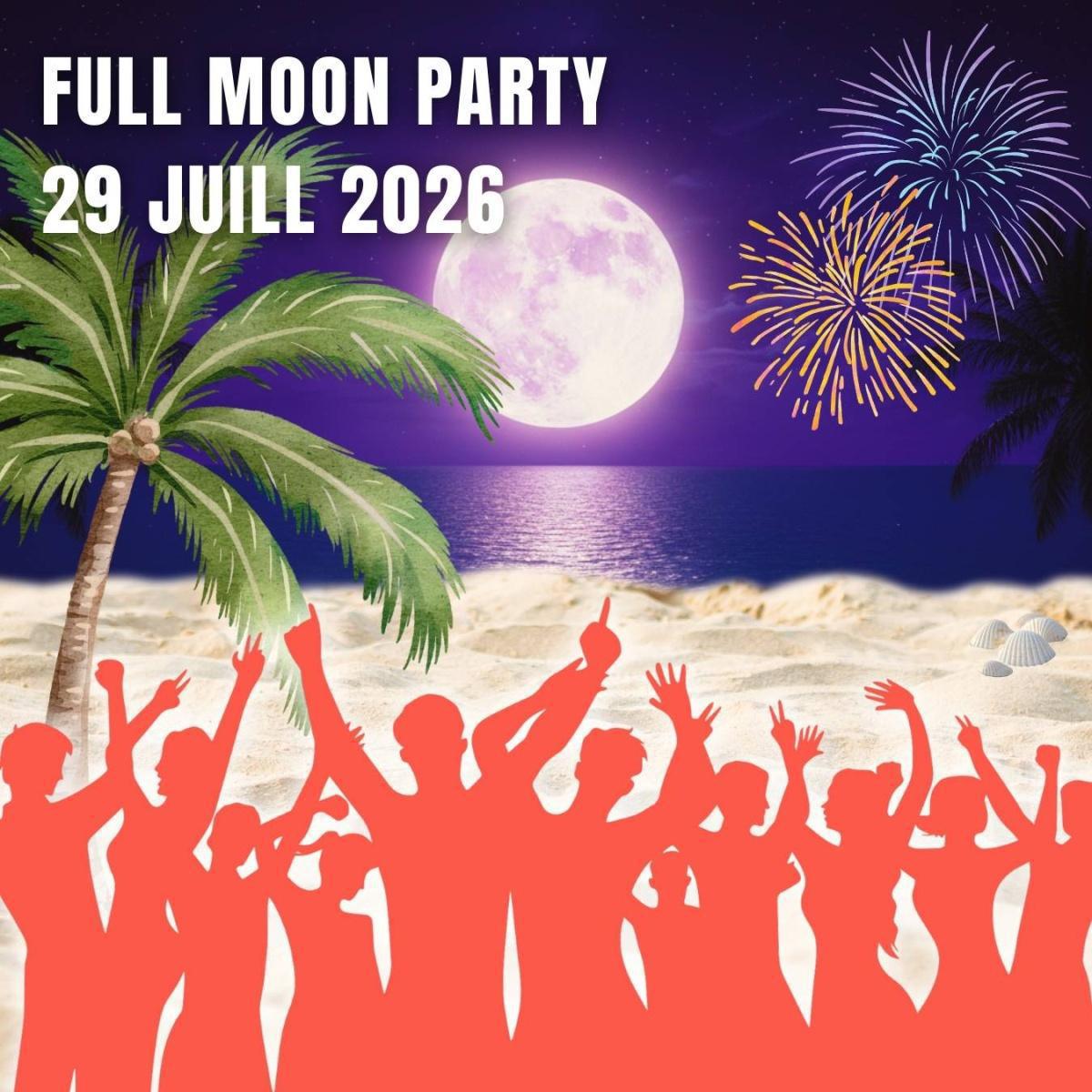 Full Moon Juillet – Le rendez-vous des vacanciers d'été (29/07/26) Full Moon Juillet – Le rendez-vous des vacanciers d'été (29/07/26)