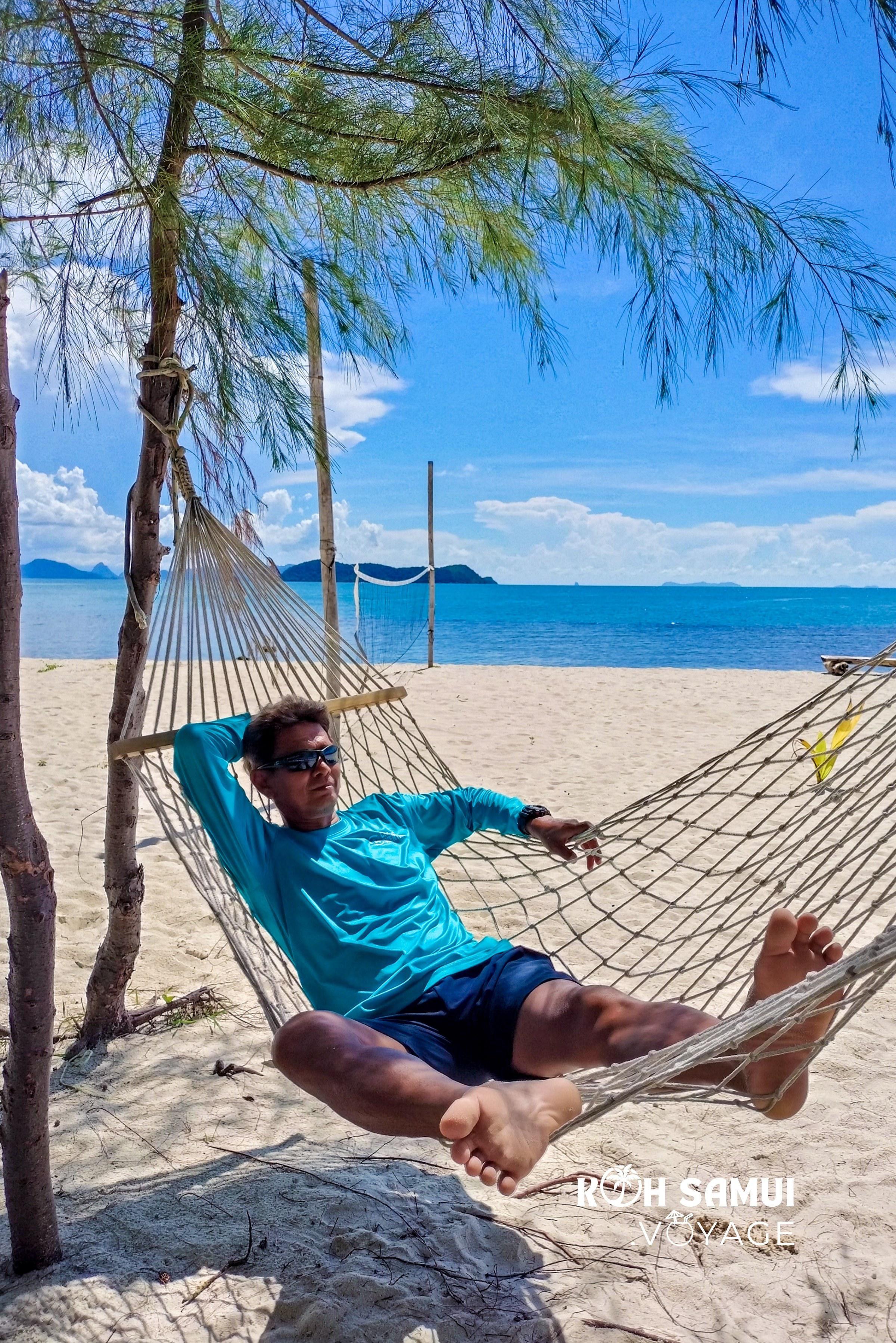 Hamacs sur Koh Rap