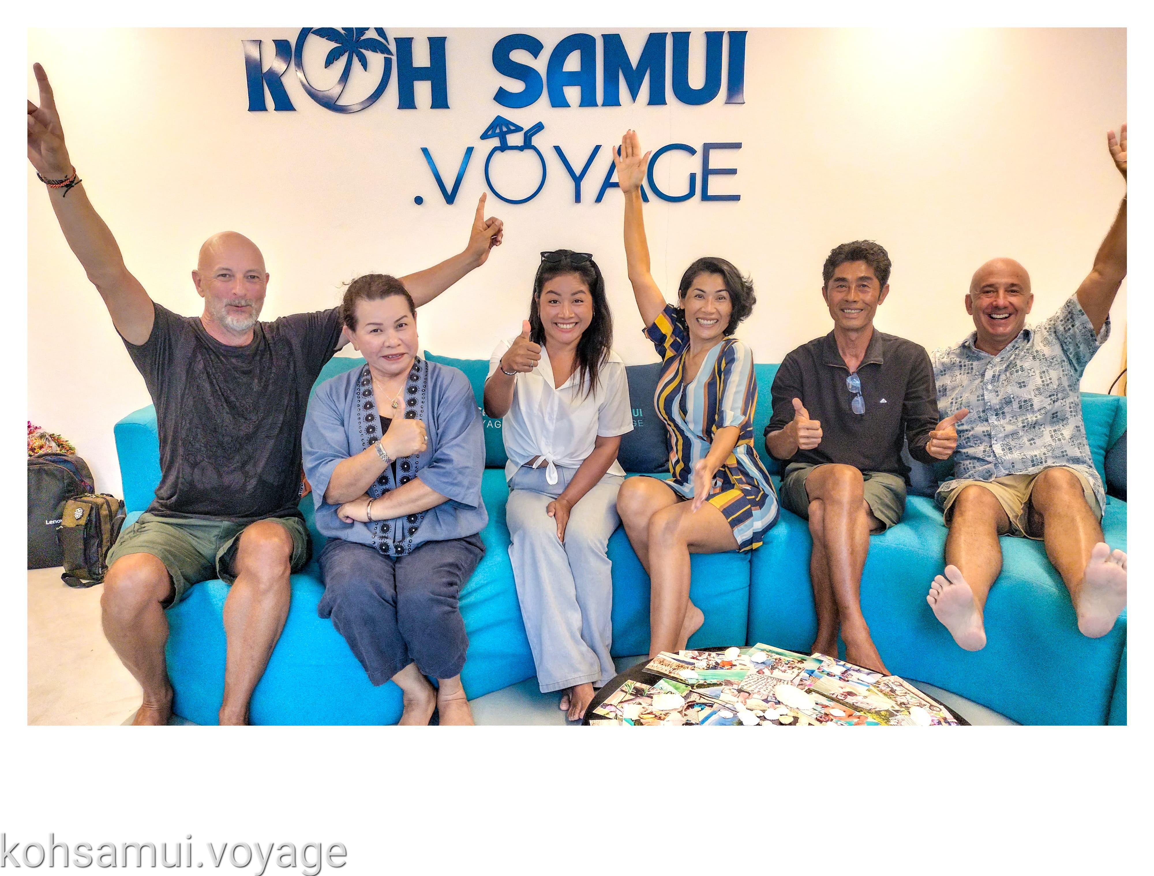 L'équipe de Koh Samui Voyage