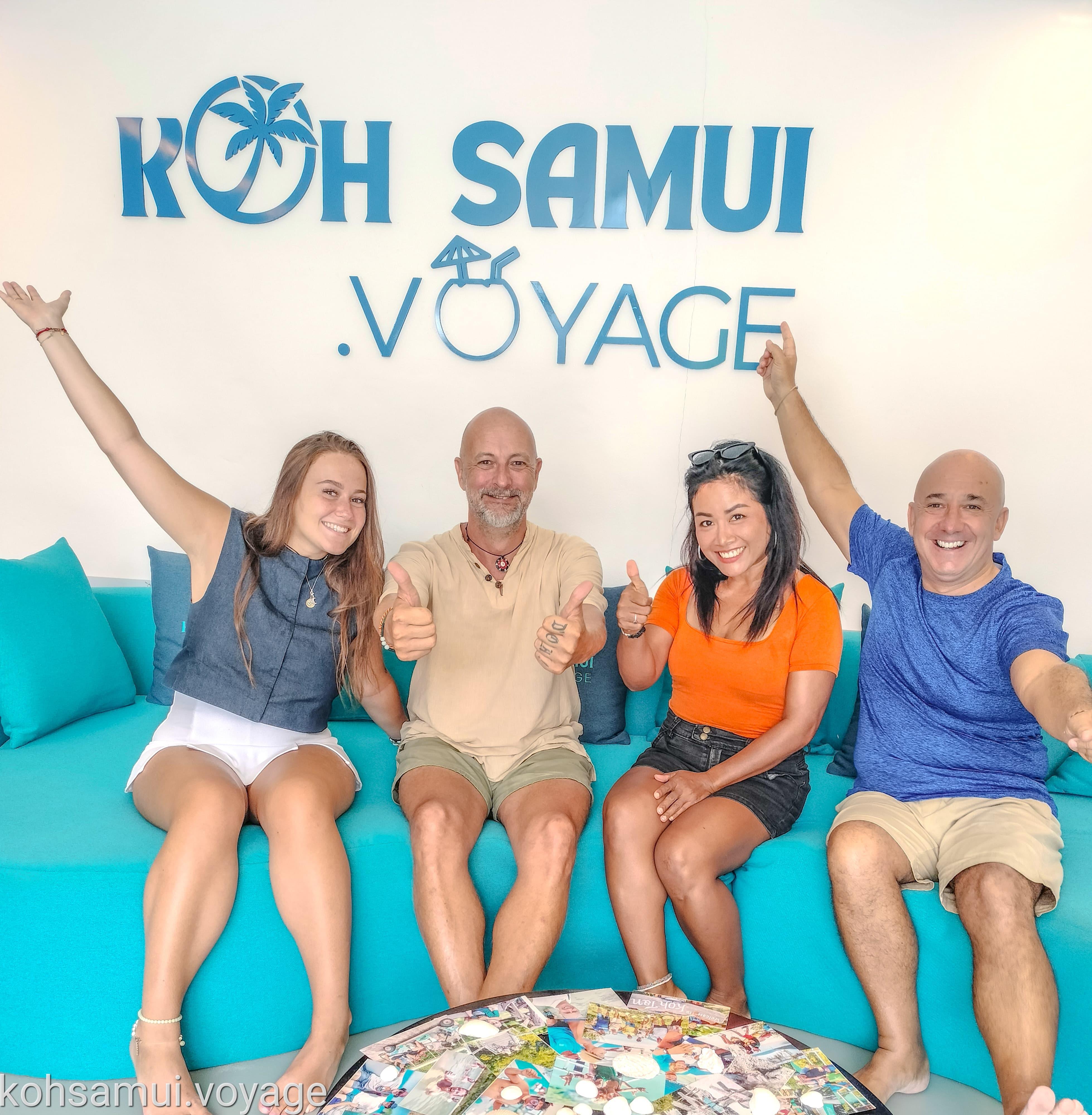 L'équipe de Koh Samui Voyage