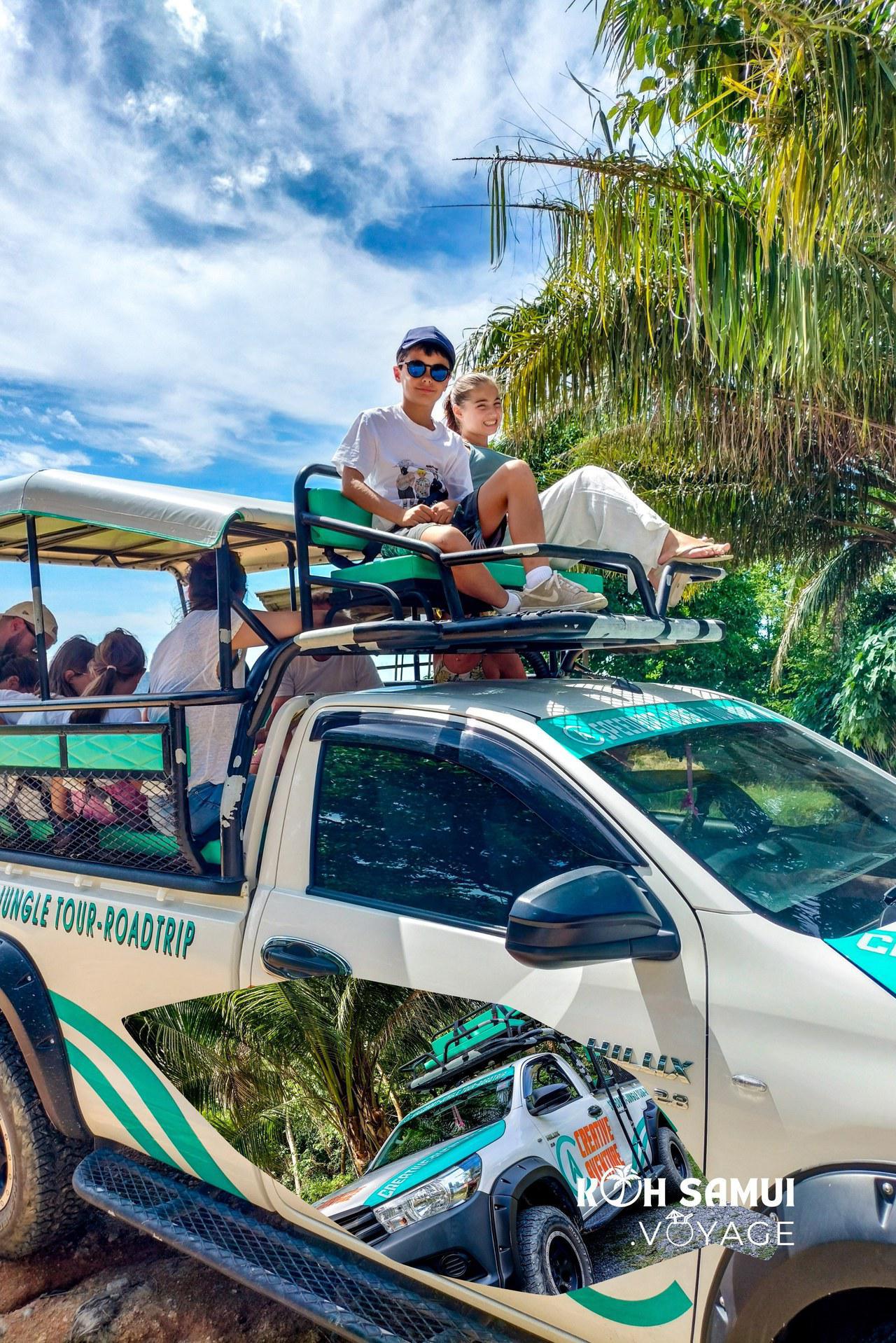 Koh Samui en 4X4 Jungle Tour