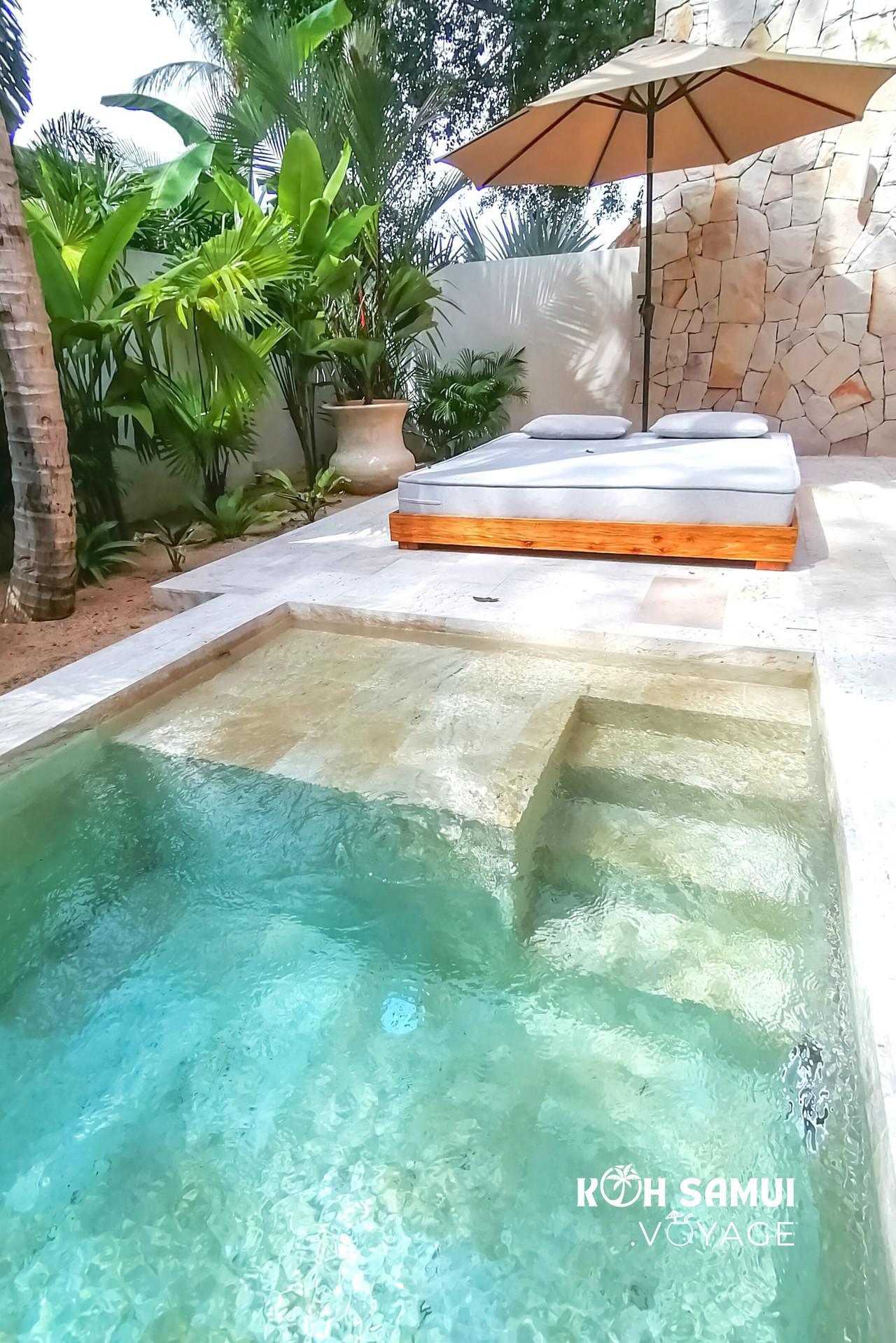 Votre chambre, avec piscine ?