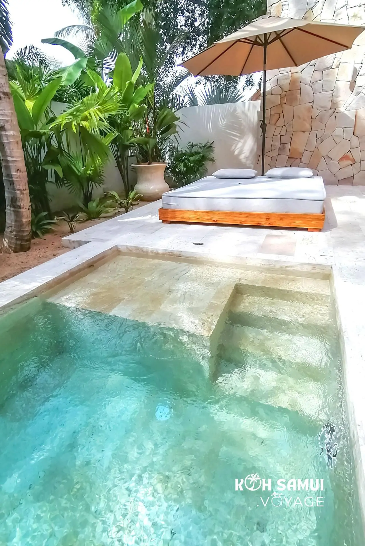 Votre chambre, avec piscine ?