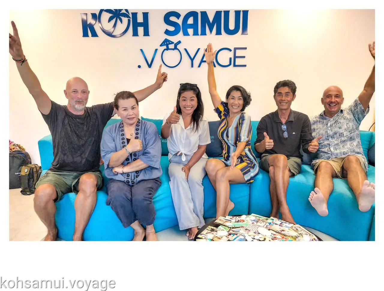 L'équipe de Koh Samui Voyage