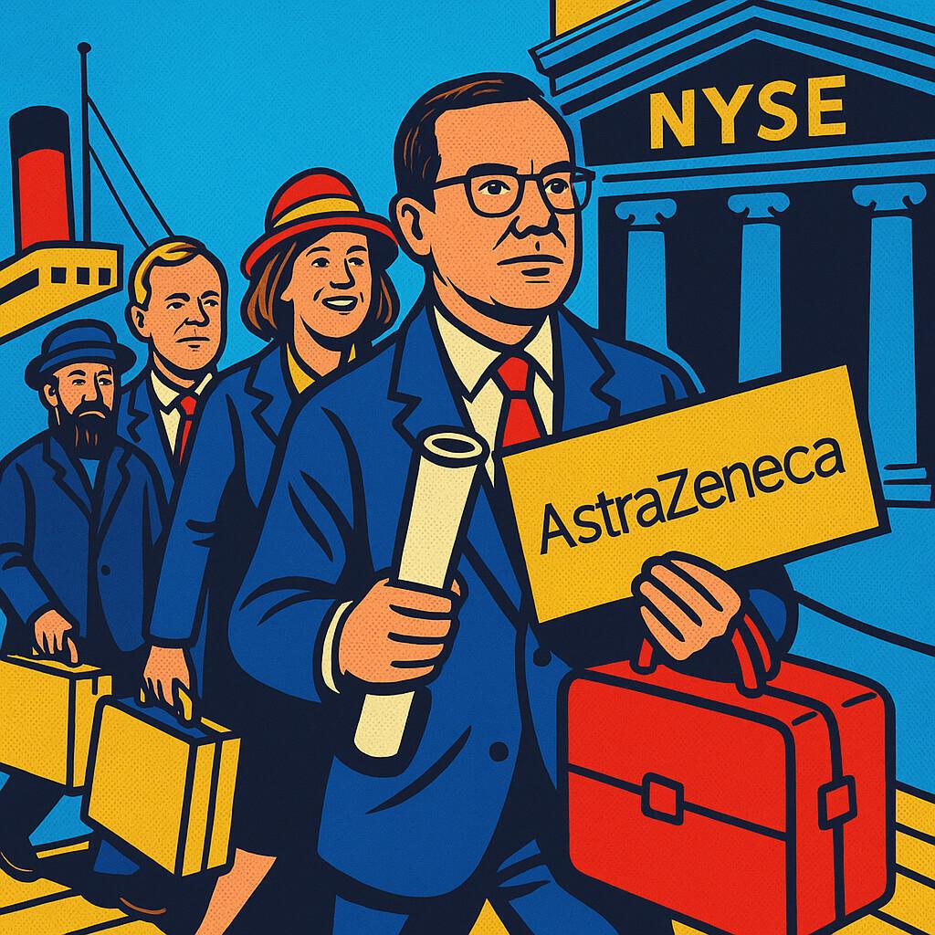 AstraZeneca Takes Wall Street Detour While Keeping London Address