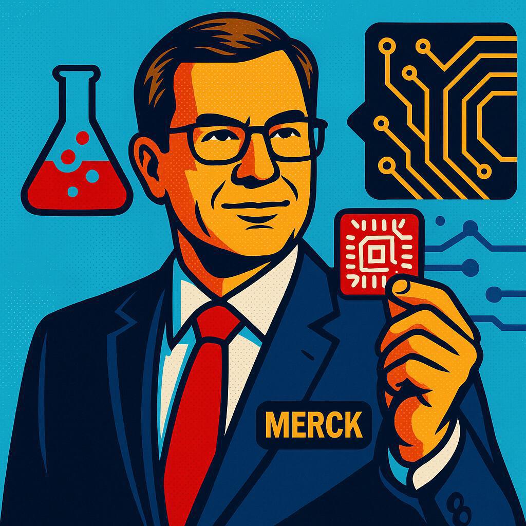 Merck Begins Next Act As Chip Guy Takes the Helm