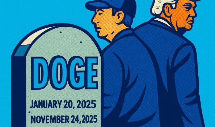 Musk’s “Bureaucracy Chainsaw” DOGE is Dead