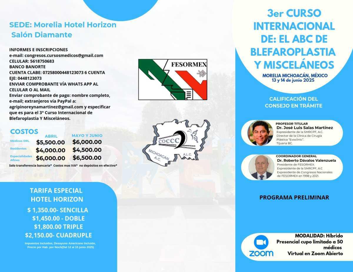 Colegio de Otorrinolaringólogos y CCC del Estado de Michoacán, AC