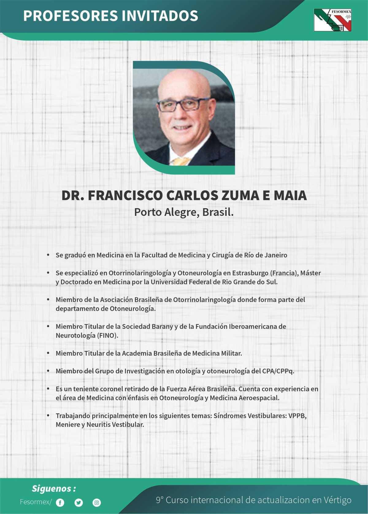 9° curso internacional de actualización en vértigo