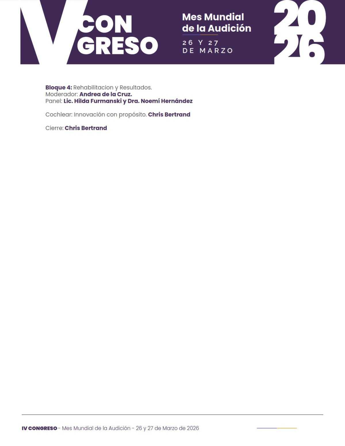 MES MUNDIAL DE LA AUDICIÓN