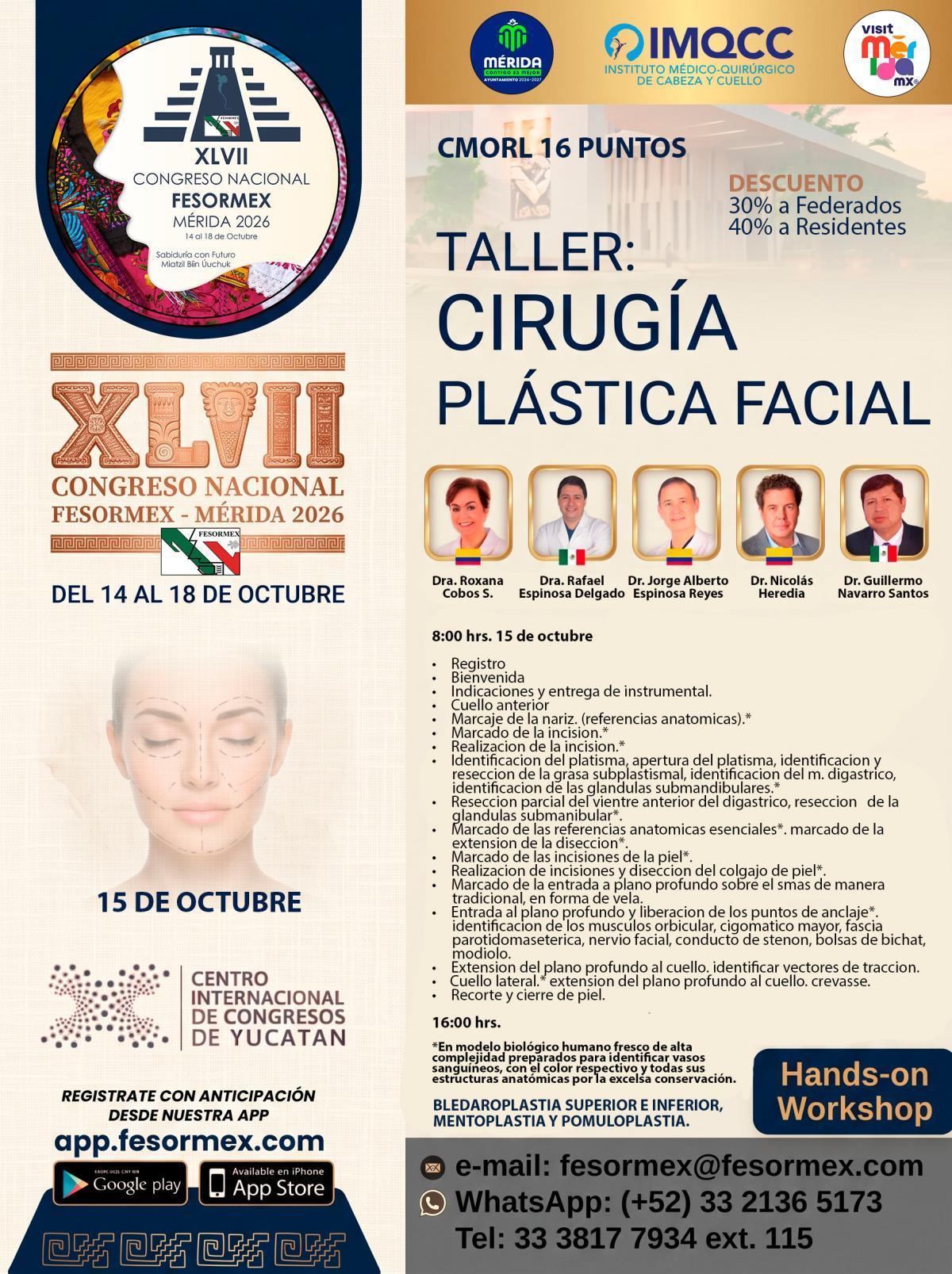 TALLER Cirugía Plástica Facial