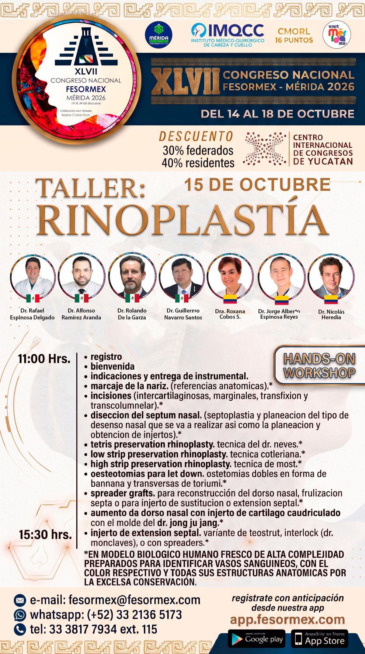 Taller Rinoplastía