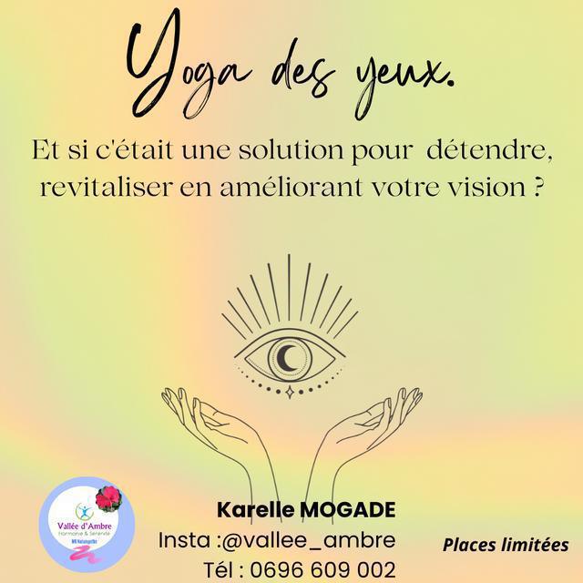 DECOUVRIR LE YOGA DES YEUX DECOUVRIR LE YOGA DES YEUX