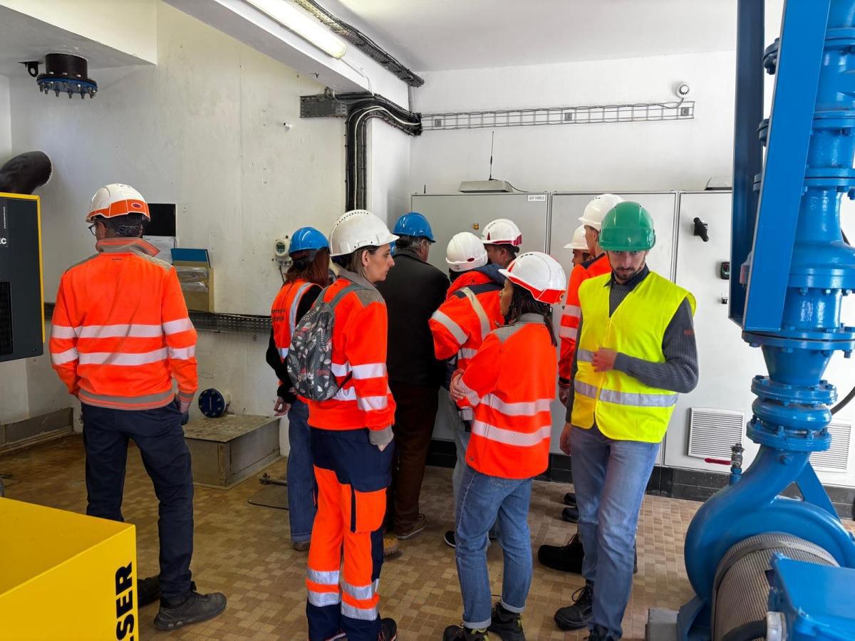 Visite des ouvrages du 7 octobre 2025