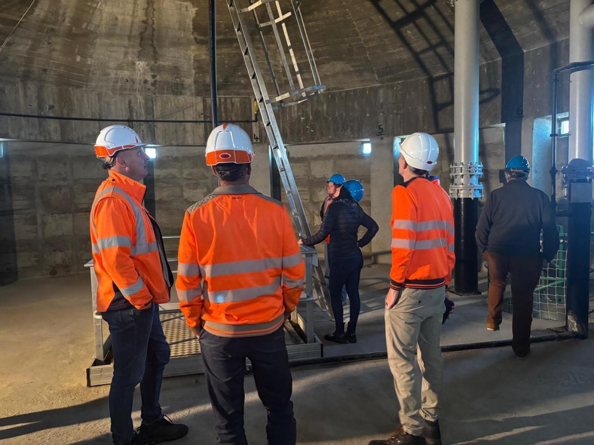 Visite des ouvrages du 7 octobre 2025