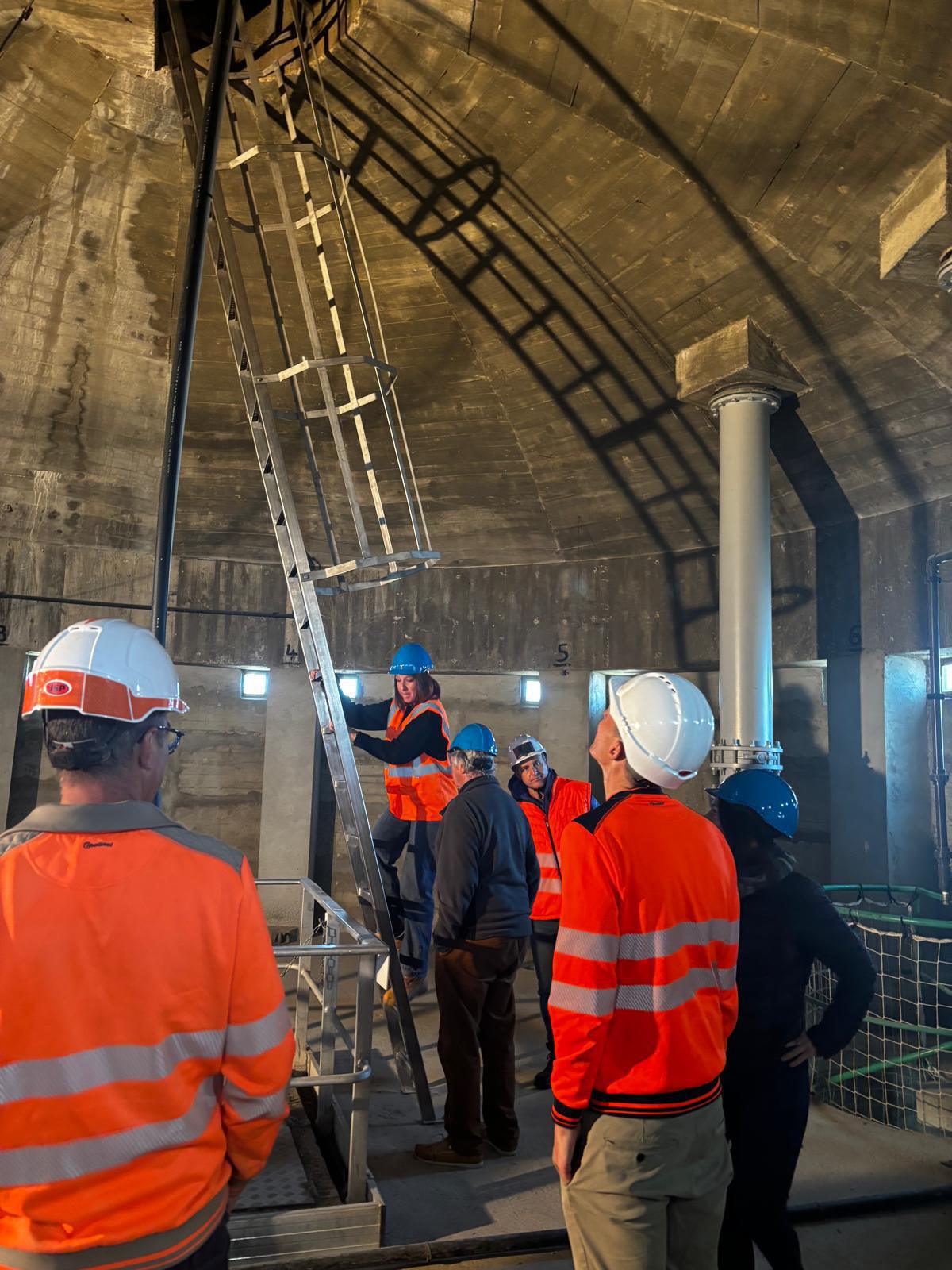 Visite des ouvrages du 7 octobre 2025
