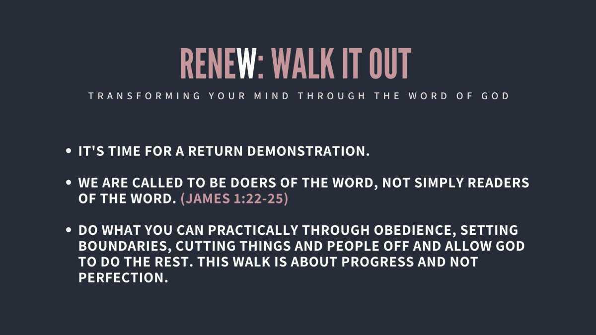 Learn How To Study God's Word: RENEW Masterclass