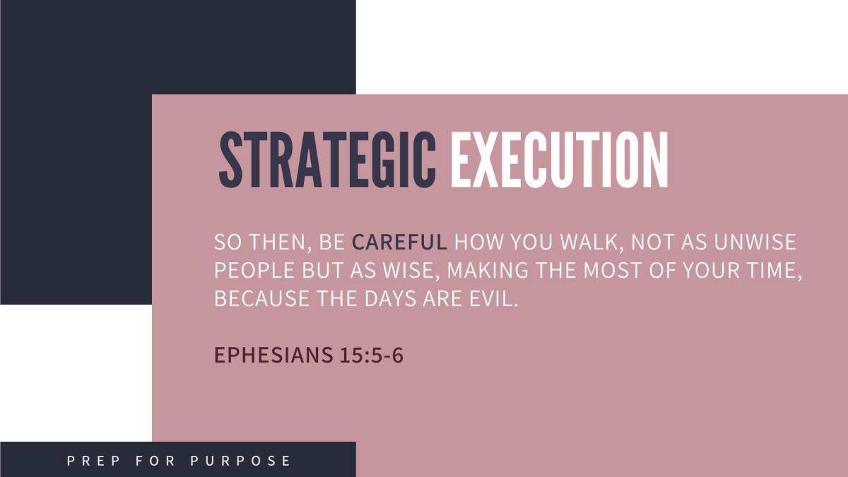 How To Prep For Purpose Masterclass 