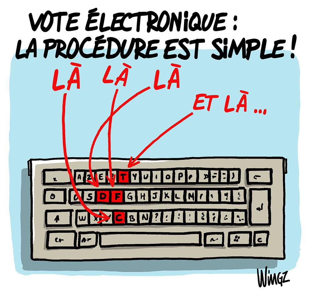 Vote électronique. Consultation des adhérents