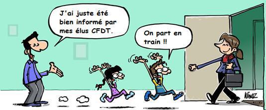Cergy - LE BILLET SNCF DE CONGÉ ANNUEL