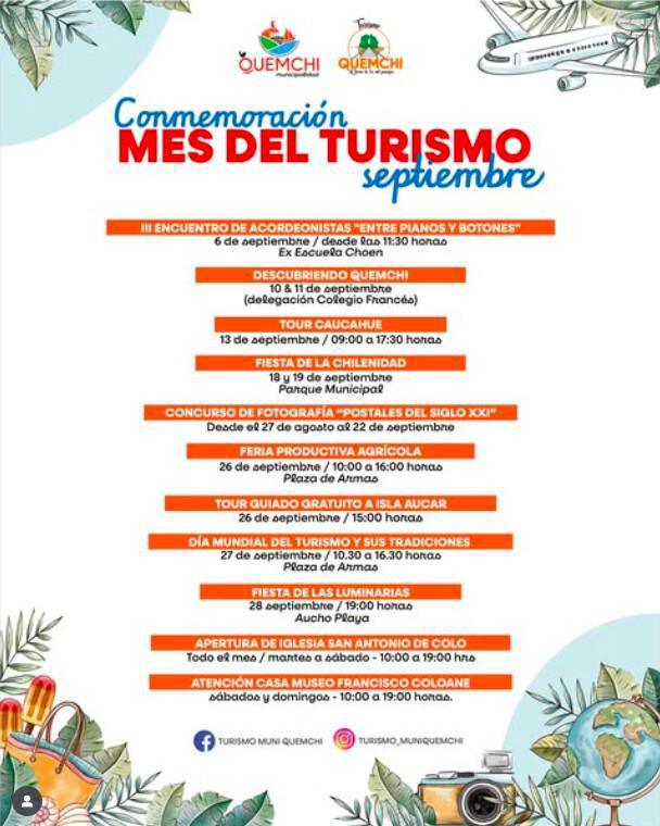 Mes del Turismo en Quemchi! ✨🌊