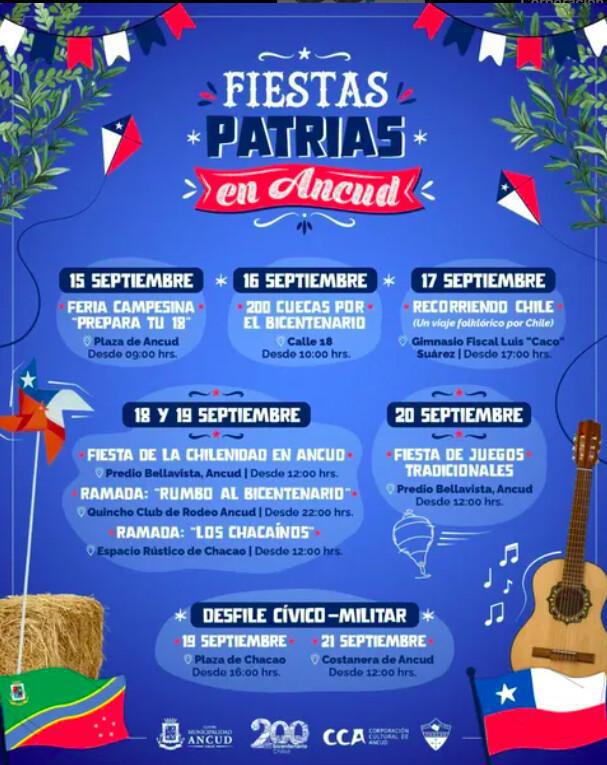 Ancud se Prepara para Celebrar las Fiestas Patrias